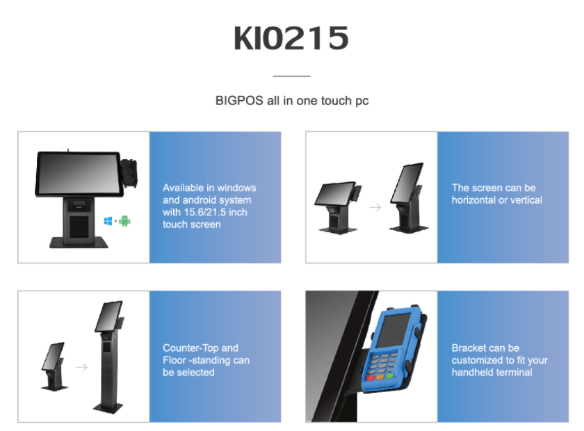 KIO215：BIGPOS built with thermal printer and scanner(图2)