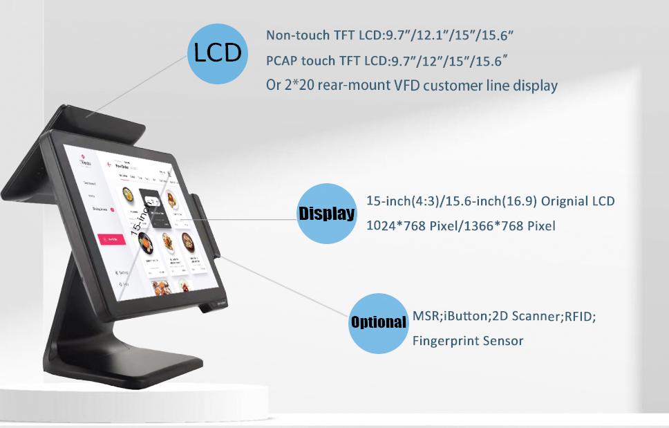 ED152:15/15.6 INCH TOUCH POS SYSTEM(图2)